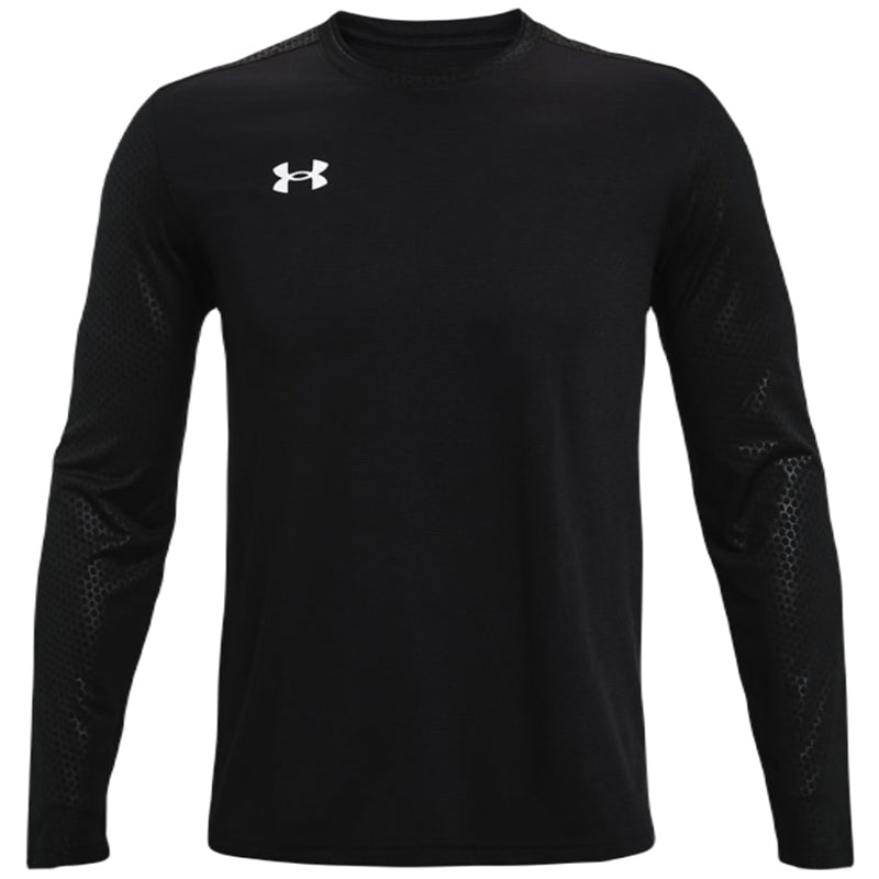Under Armour Men's Black Wall Goalkeeper Jersey: Stay Warm and Agile!