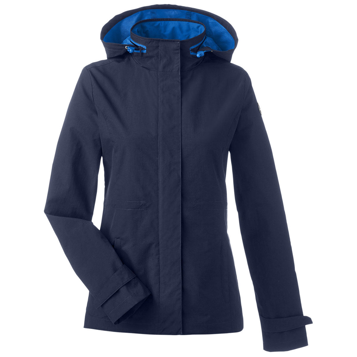 Nautica Women's Navy Voyage Stylish Raincoat