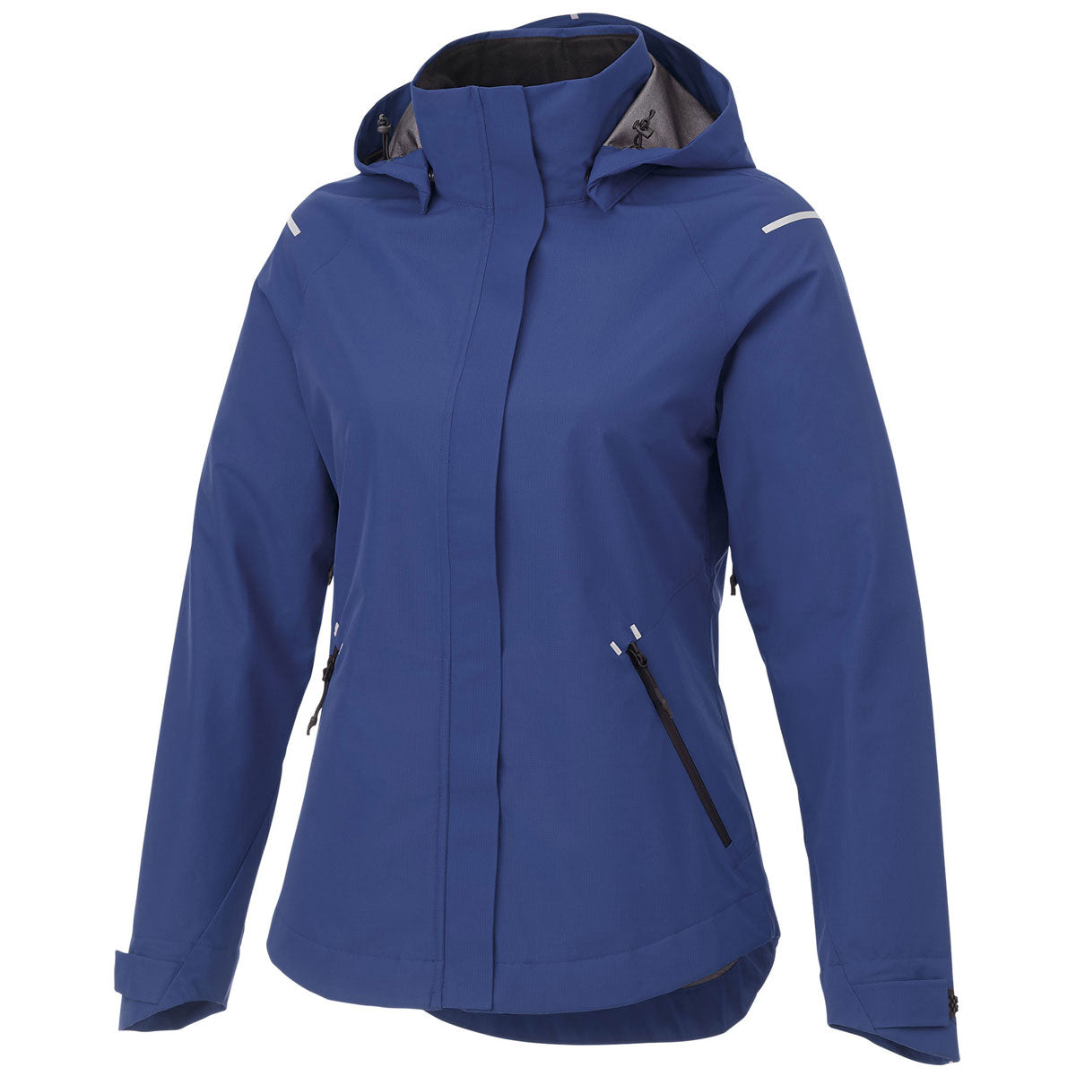 Elevate Women's Metro Blue Gearhart Softshell Jacket - Customizable Style!