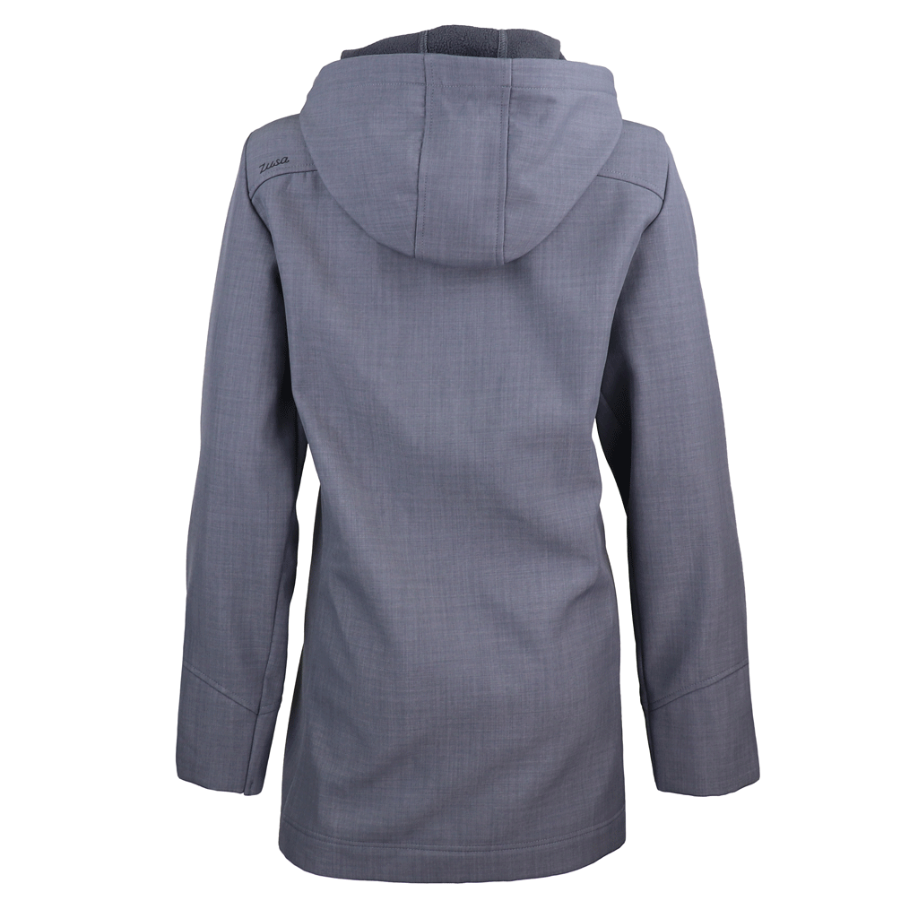 Zusa Women's Grey Cross-Hatch Wanderlust Traveler Jacket: The Ultimate Sustainable Travel Companion