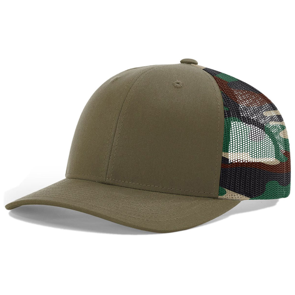 Richardson Loden/Green Camo Mesh Trucker Hat: A Must-Have for Outdoor Enthusiasts
