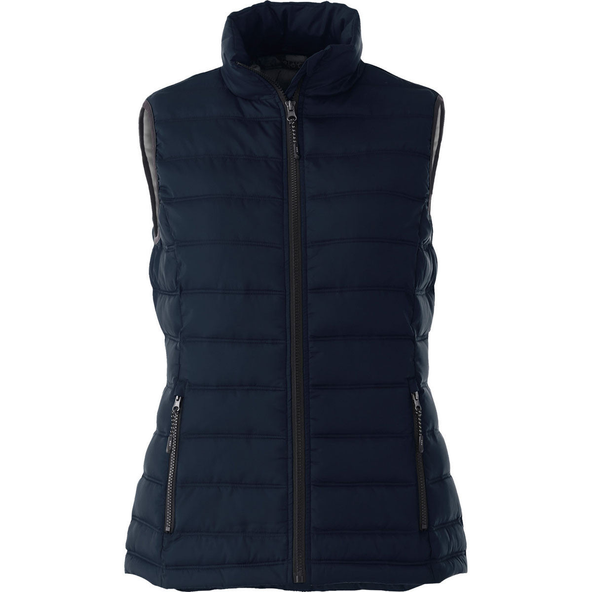 Elevate Women's Navy Mercer Insulated Vest - A Fashionable and Functional Must-Have