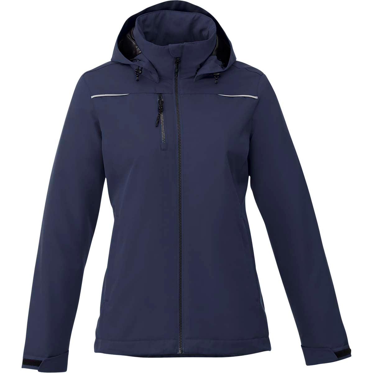 Elevate Women's Stunning Vintage Navy Colton Fleece Lined Jacket - A Must - Have!