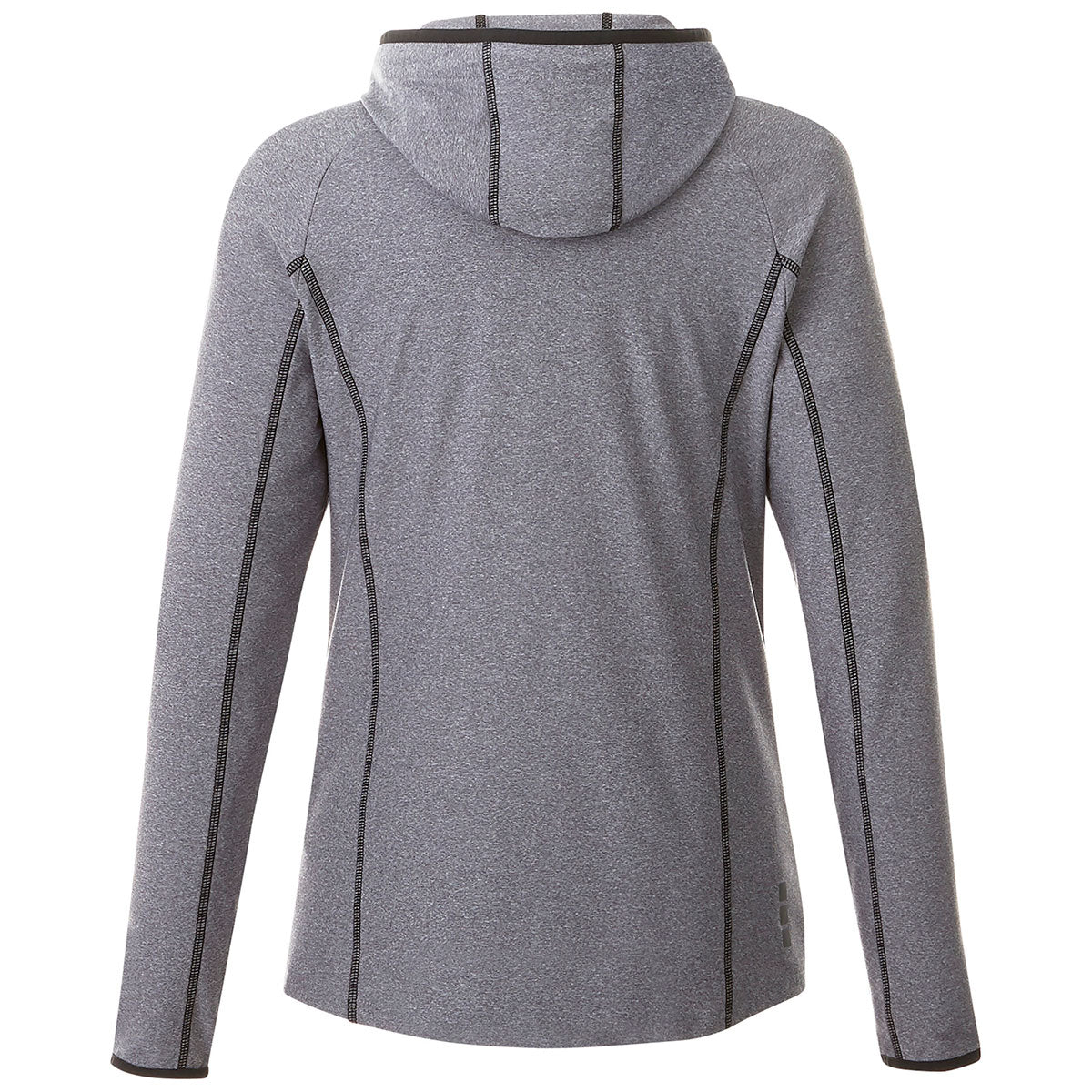 Elevate Women's Medium Heather Grey Kaiser Knit Jacket - A Stylish Must-Have!