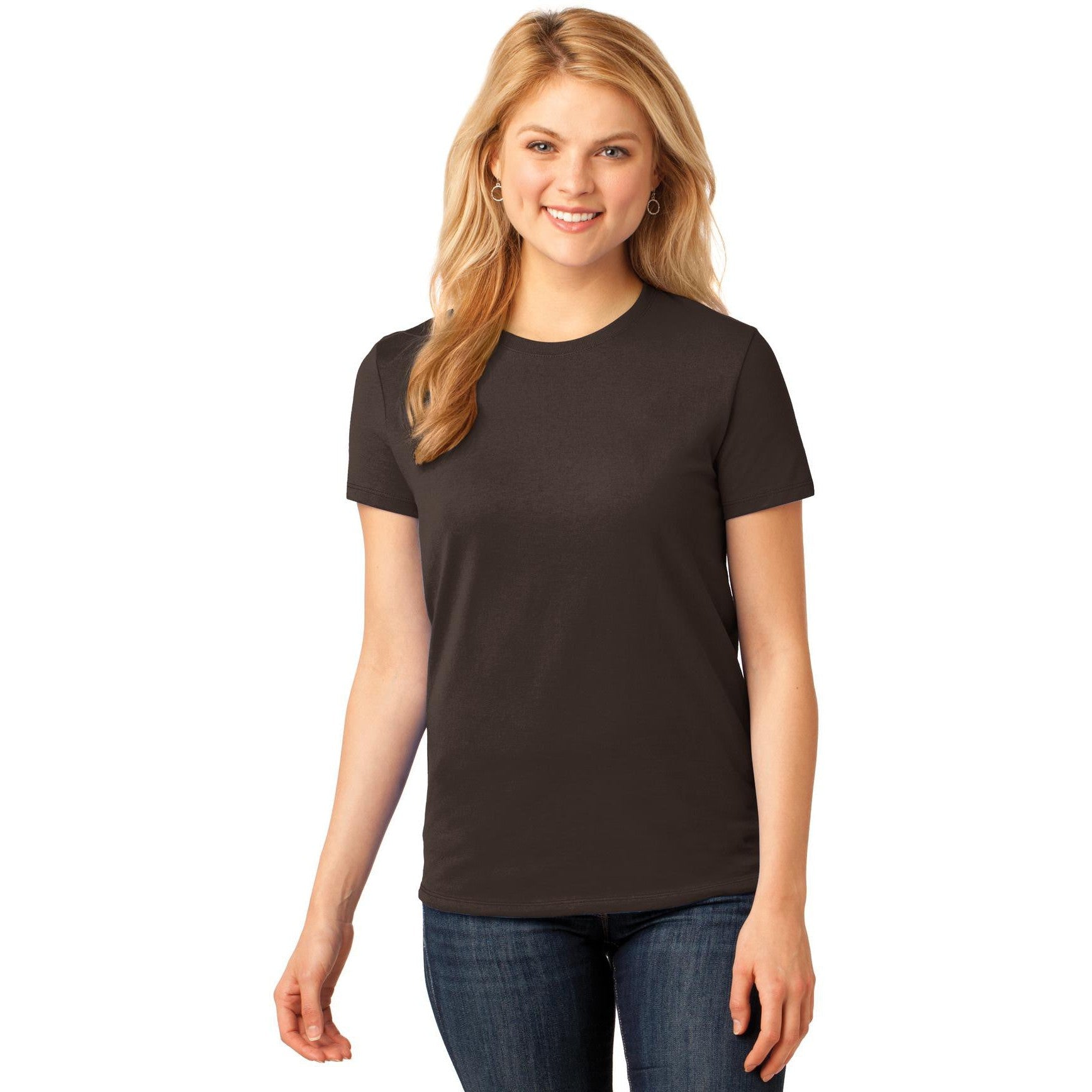 Hurry! Port & Company Ladies' Core Cotton Tee - Clearance Sale!
