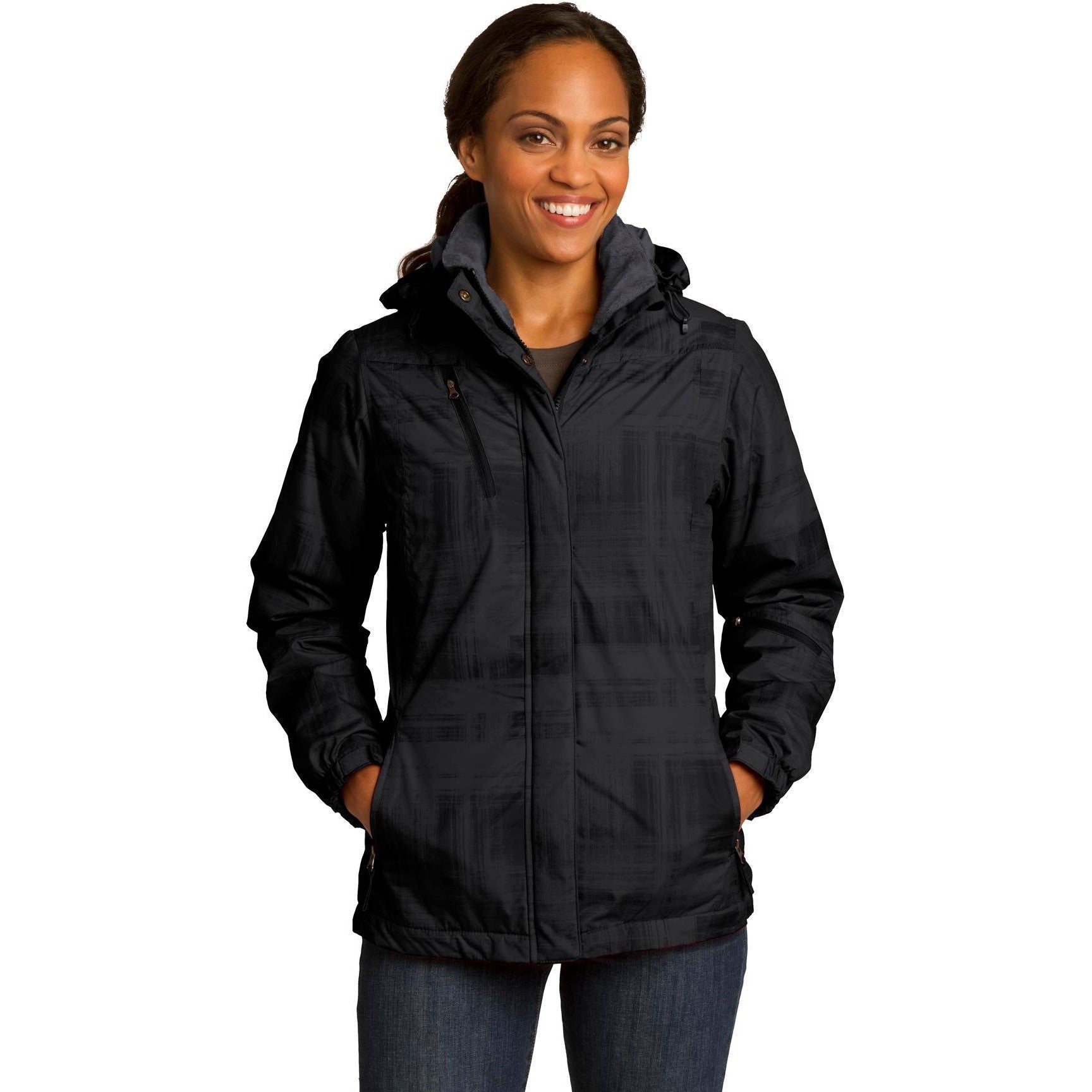 Don't Miss Out! Port Authority Women's Brushstroke Print Insulated Jacket