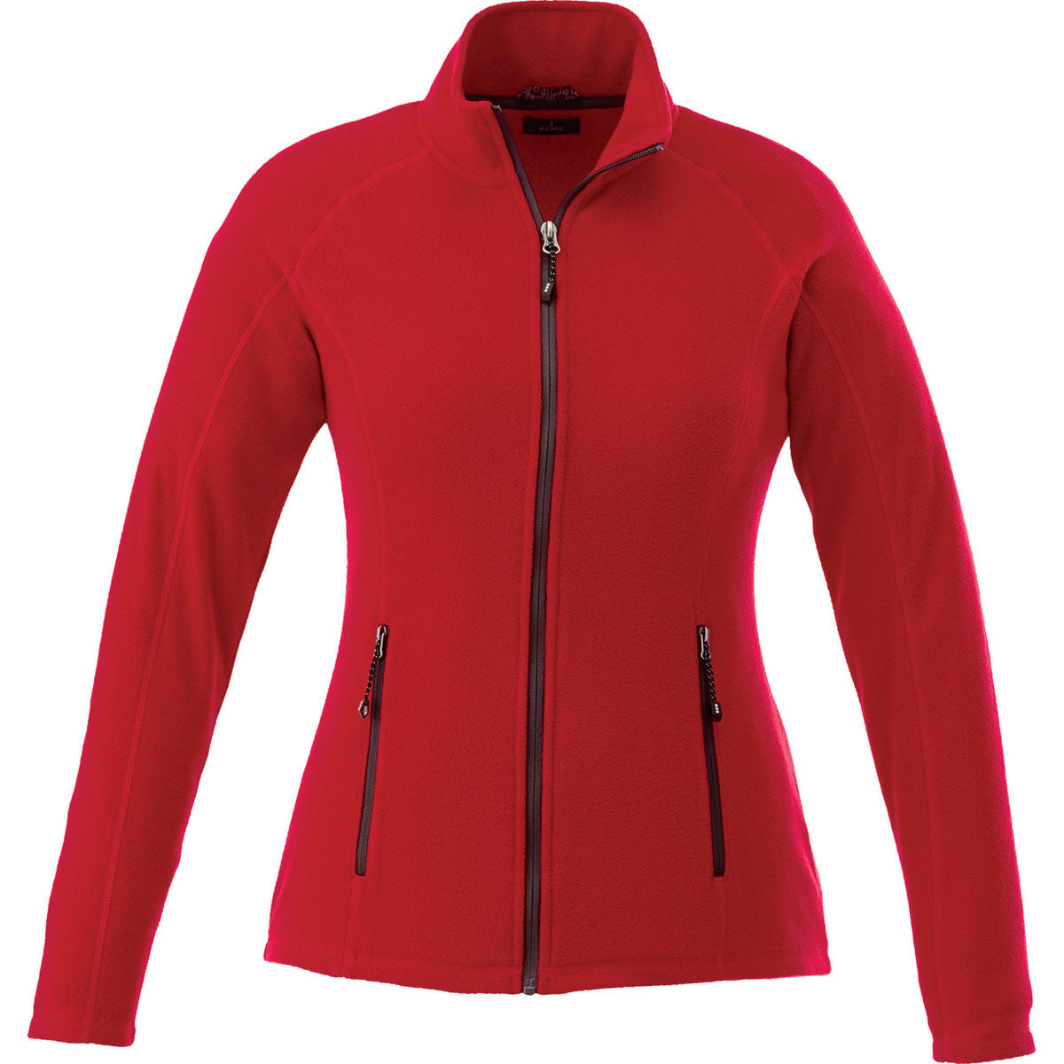 Elevate Women's Red Team Rixford Polyfleece Jacket - A Must-Have!