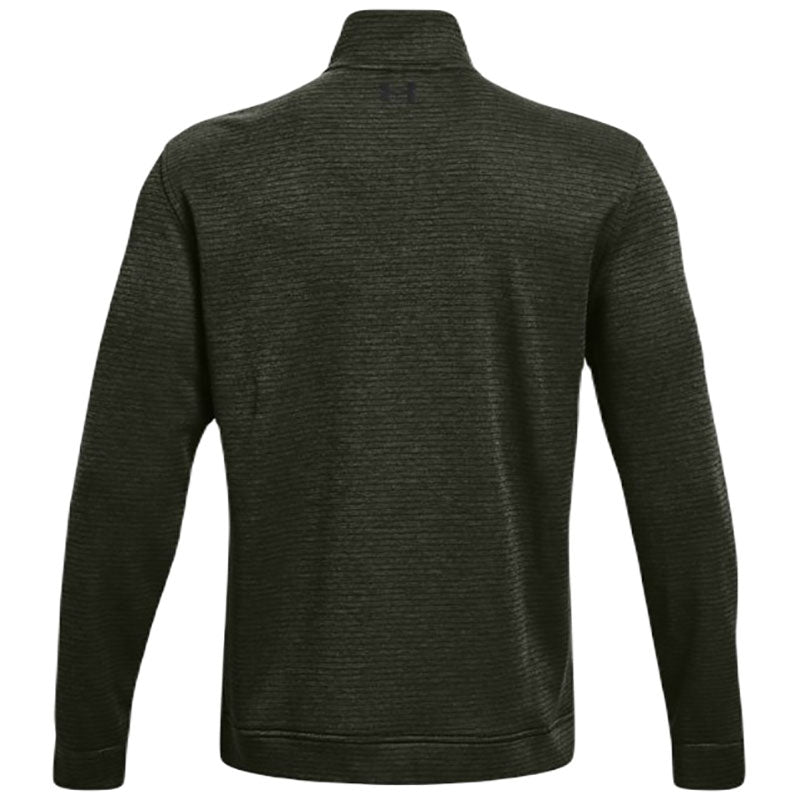 Under Armour Men's Stylish Baroque Green/Black Storm 1/4 Zip SweaterFleece - Must-Have!