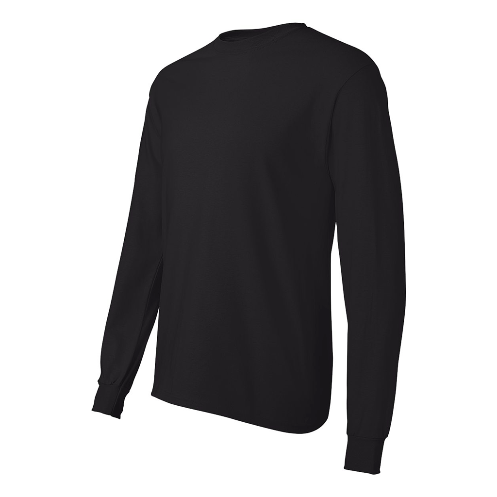 Hanes Unisex Authentic Black Long Sleeve T-Shirt - A Must-Have!