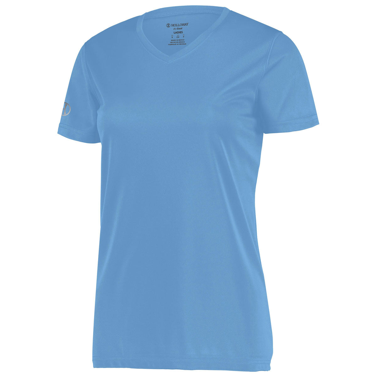 Holloway Women's Stunning Columbia Blue Momentum Tee - Grab Yours Now!