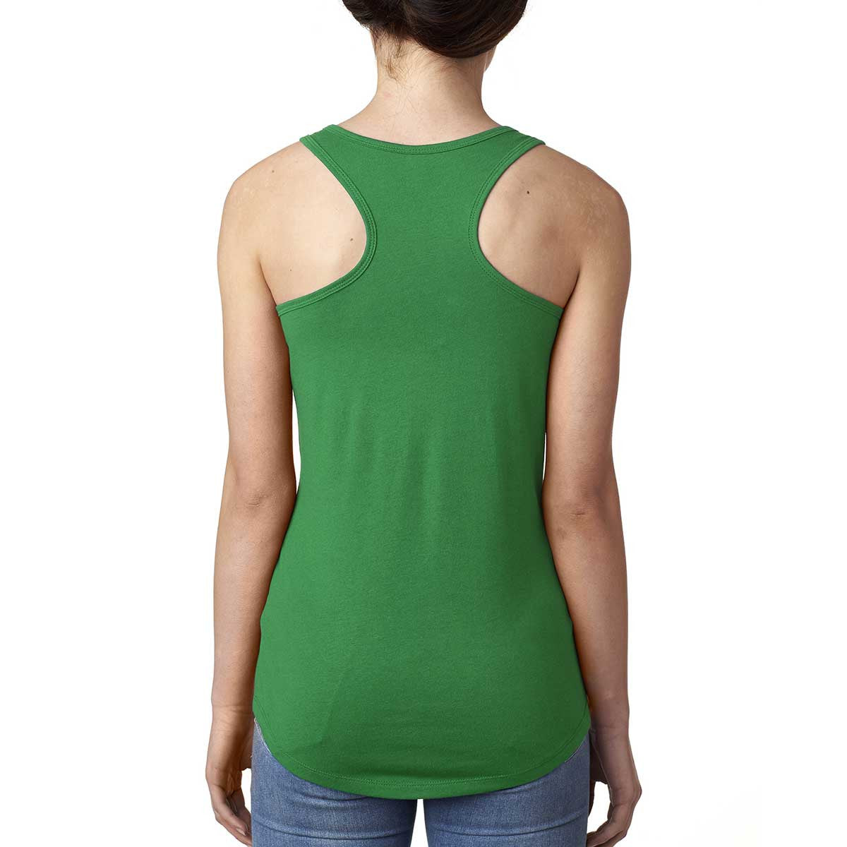 Next Level Women's Stunning Kelly Green Ideal Racerback Tank