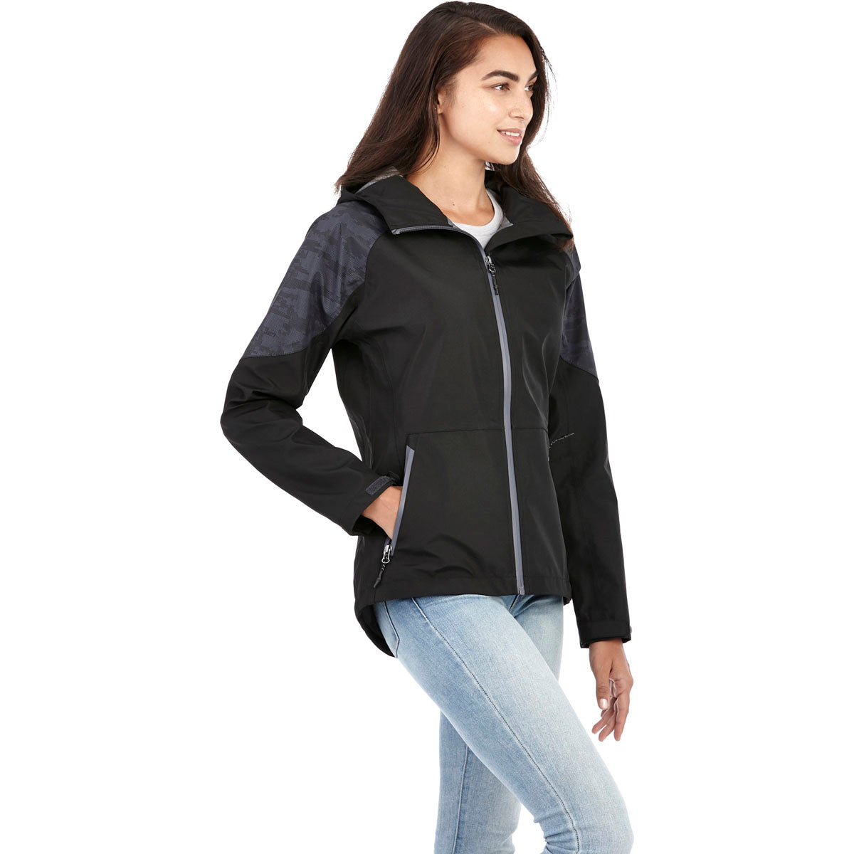 Elevate Women's Black Index Softshell Jacket - The Ultimate Waterproof Gear