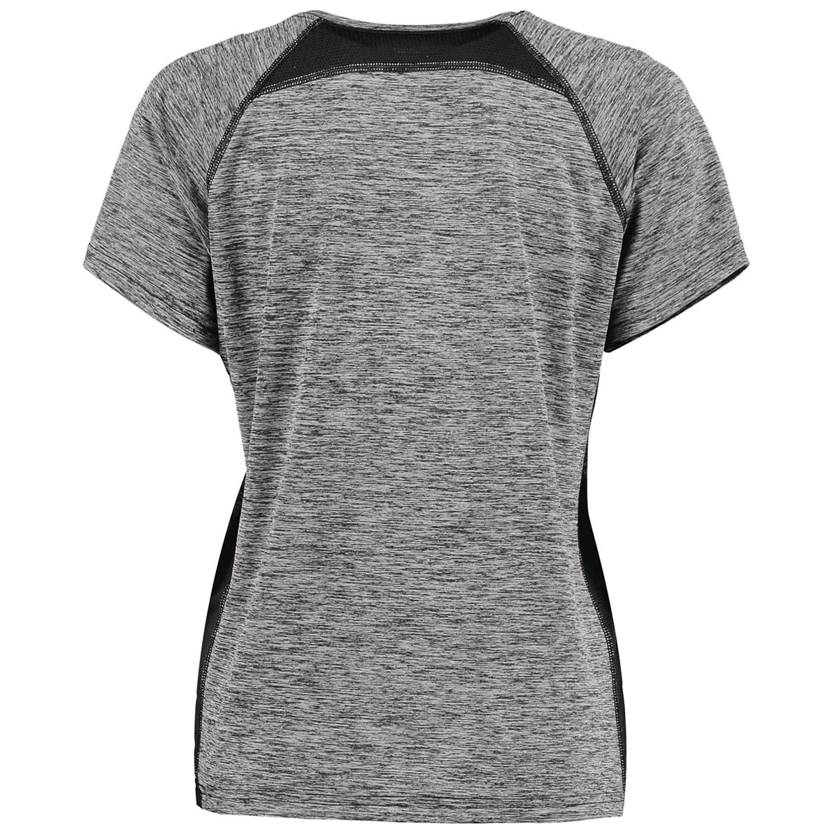 Holloway Women's Electrifying Black Heather Coolcore Tee - A Must-Have!