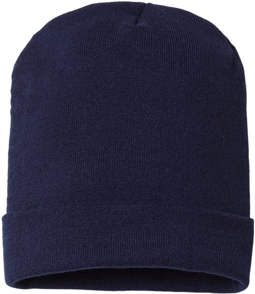 American Patriot's Dream: USA-Made Off-Center Patriotic Cuffed Beanie