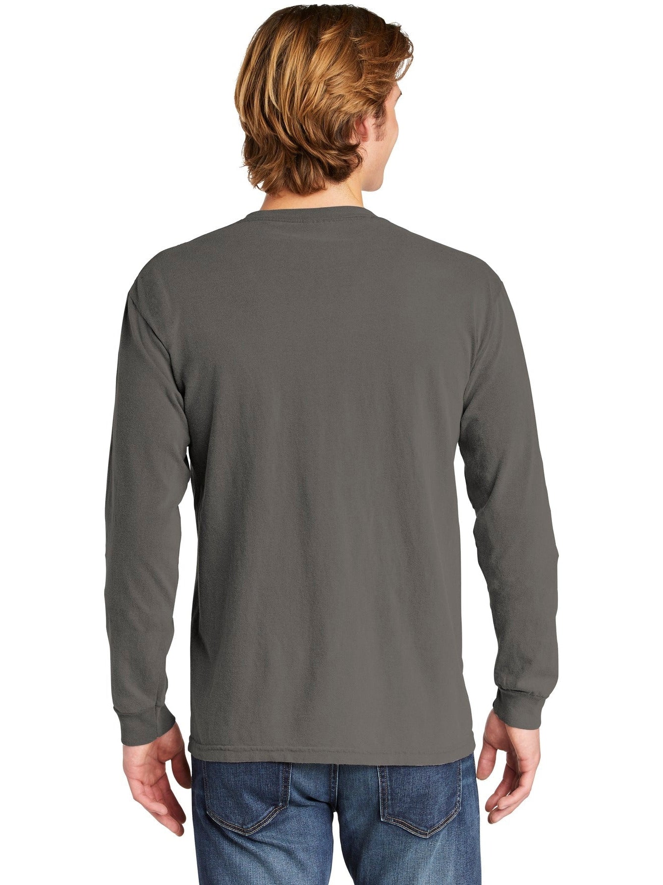 Comfort Colors' Super-Soft Heavyweight Ring Spun Long Sleeve Pocket Tee - Grab Yours Now!
