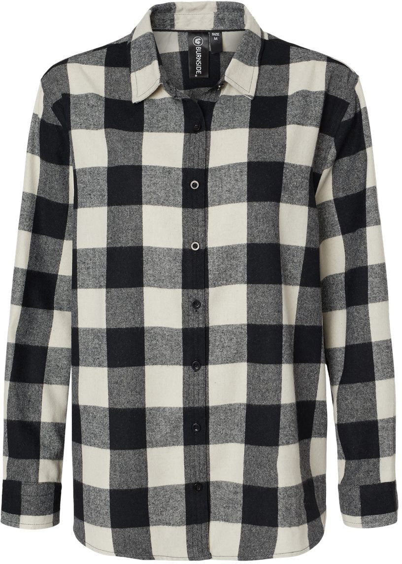 Irresistible Burnside Ladies' Boyfriend Flannel - Grab Yours Now!
