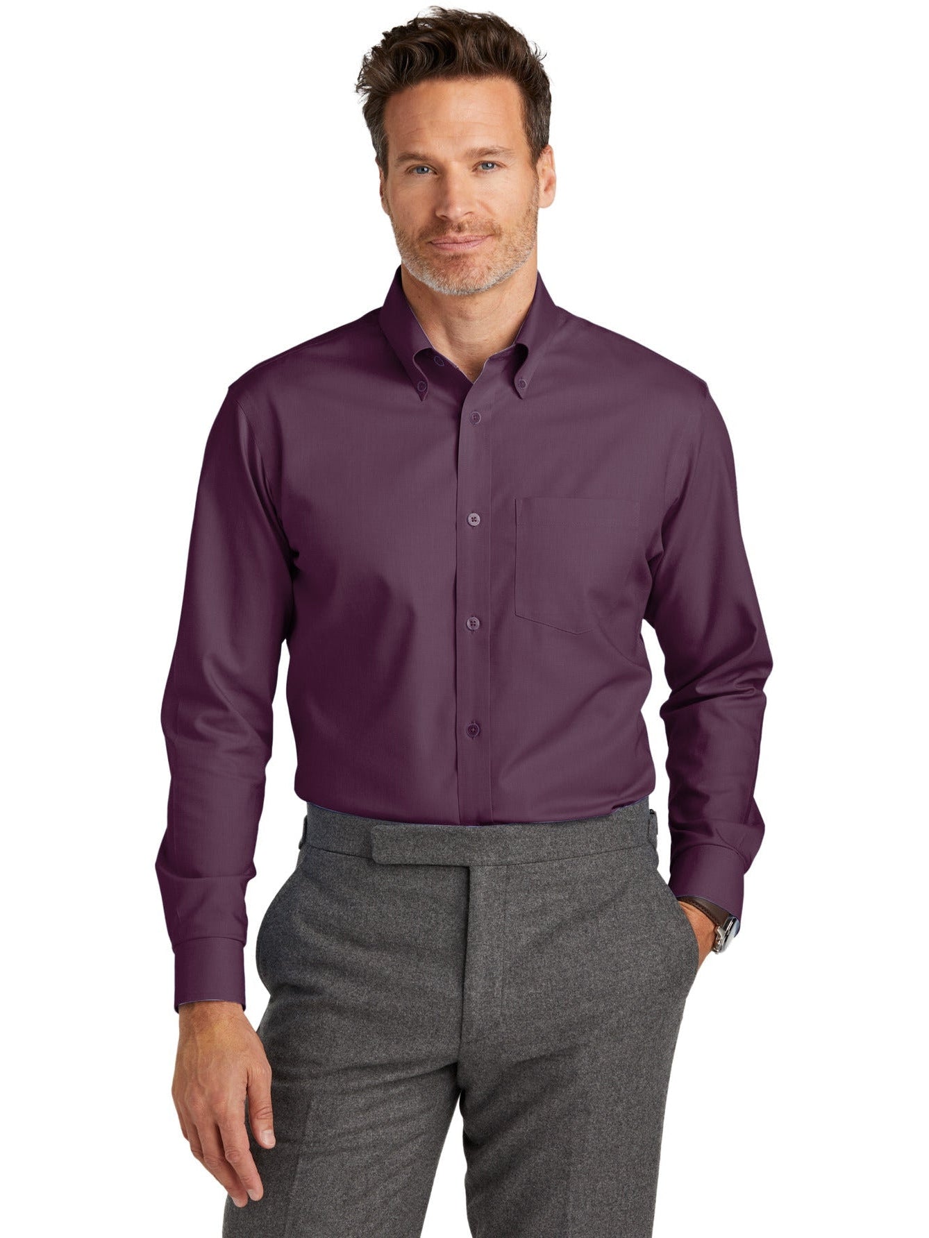 Brooks Brothers Wrinkle-Free Stretch Nailhead: The Ultimate Business-Casual Shirt