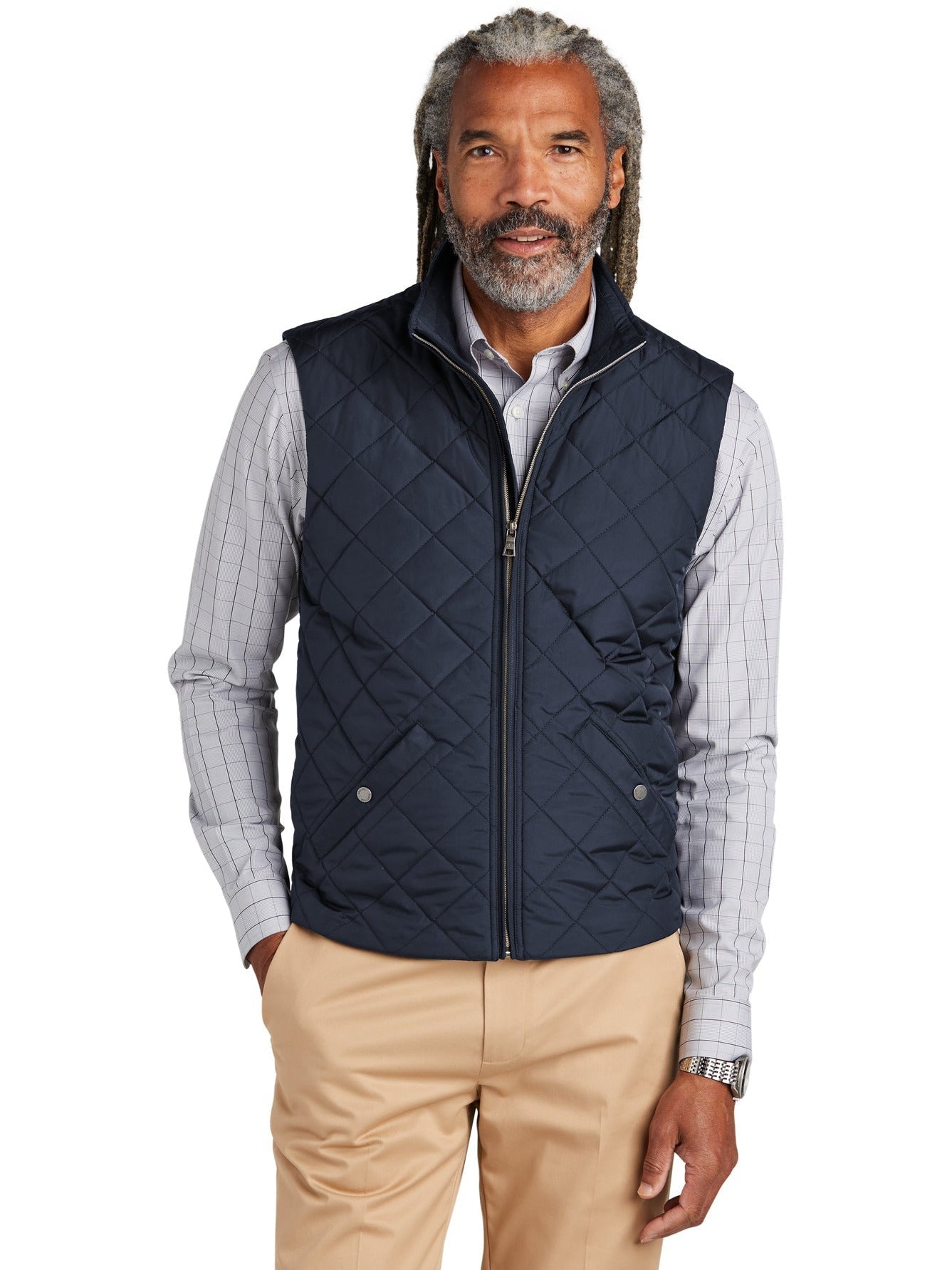 Brooks Brothers Luxury Quilted Vest - Unbeatable Style and Performance