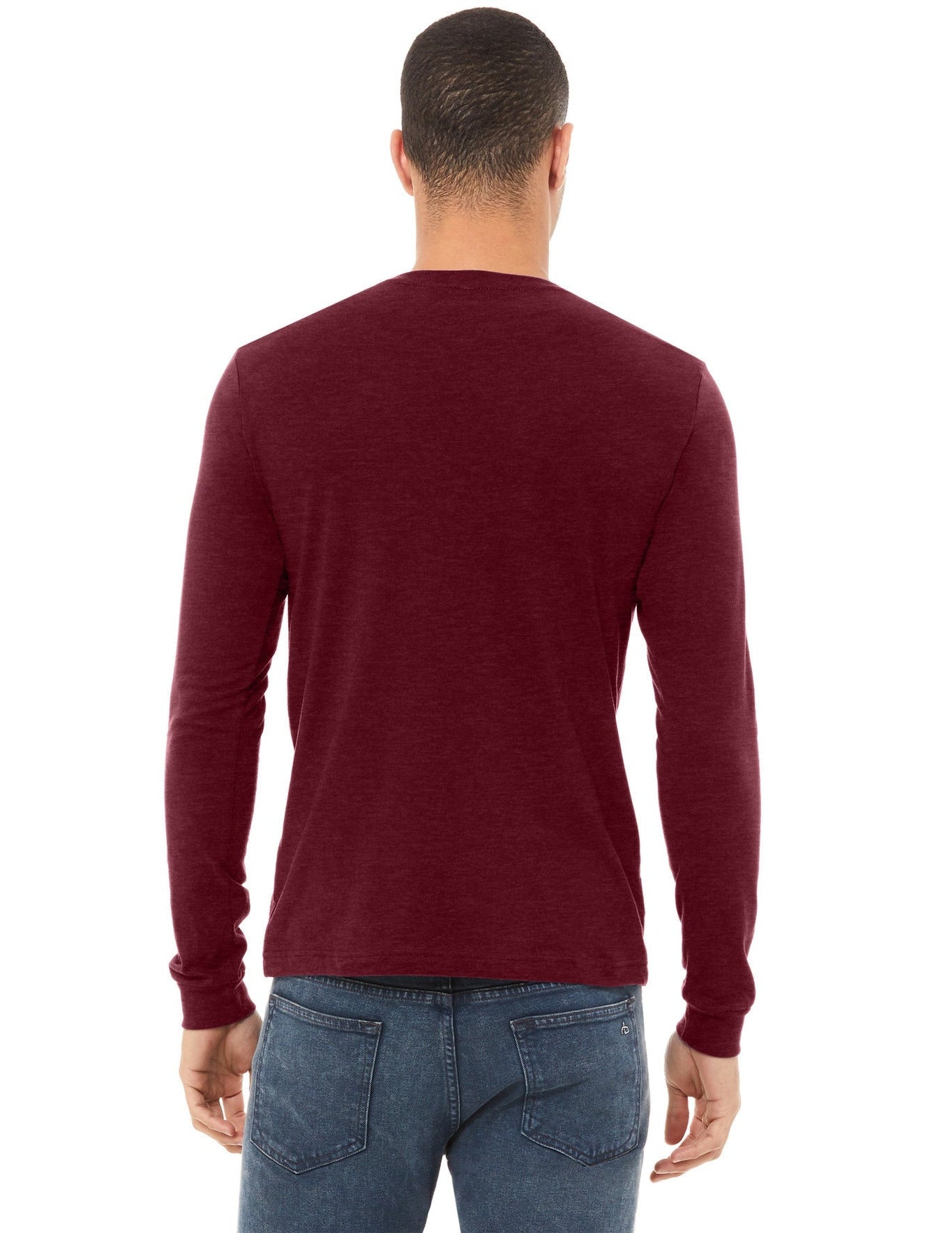 Bella+Canvas Unisex Heather CVC Long Sleeve Tee - Your Ideal Everyday Top