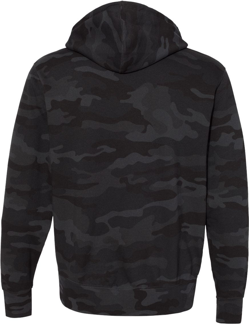 Independent Trading Co. Stylish Lightweight Full-Zip Hooded Sweatshirt