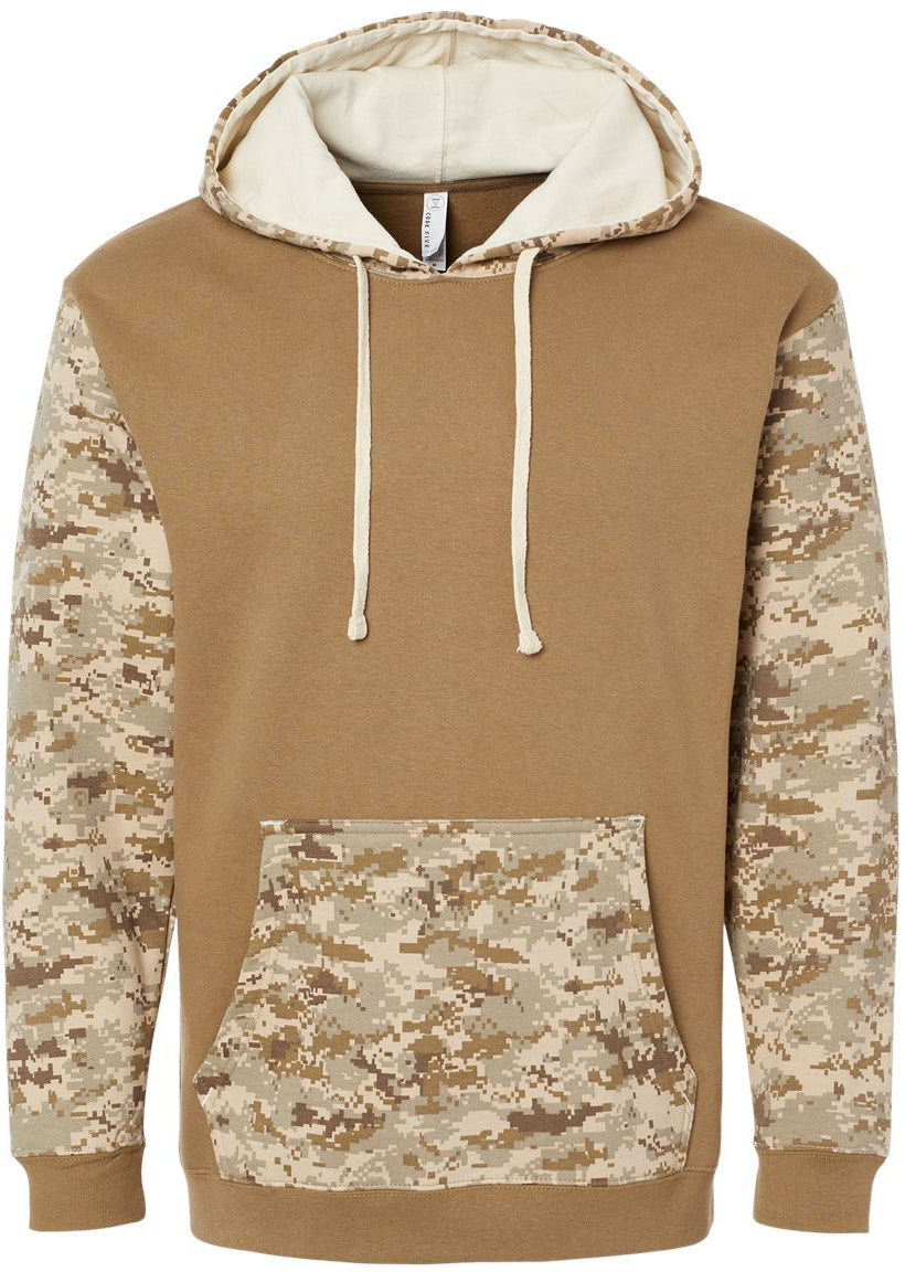 Code Five Fashionable Camo Hooded Sweatshirt - A Must - Have!