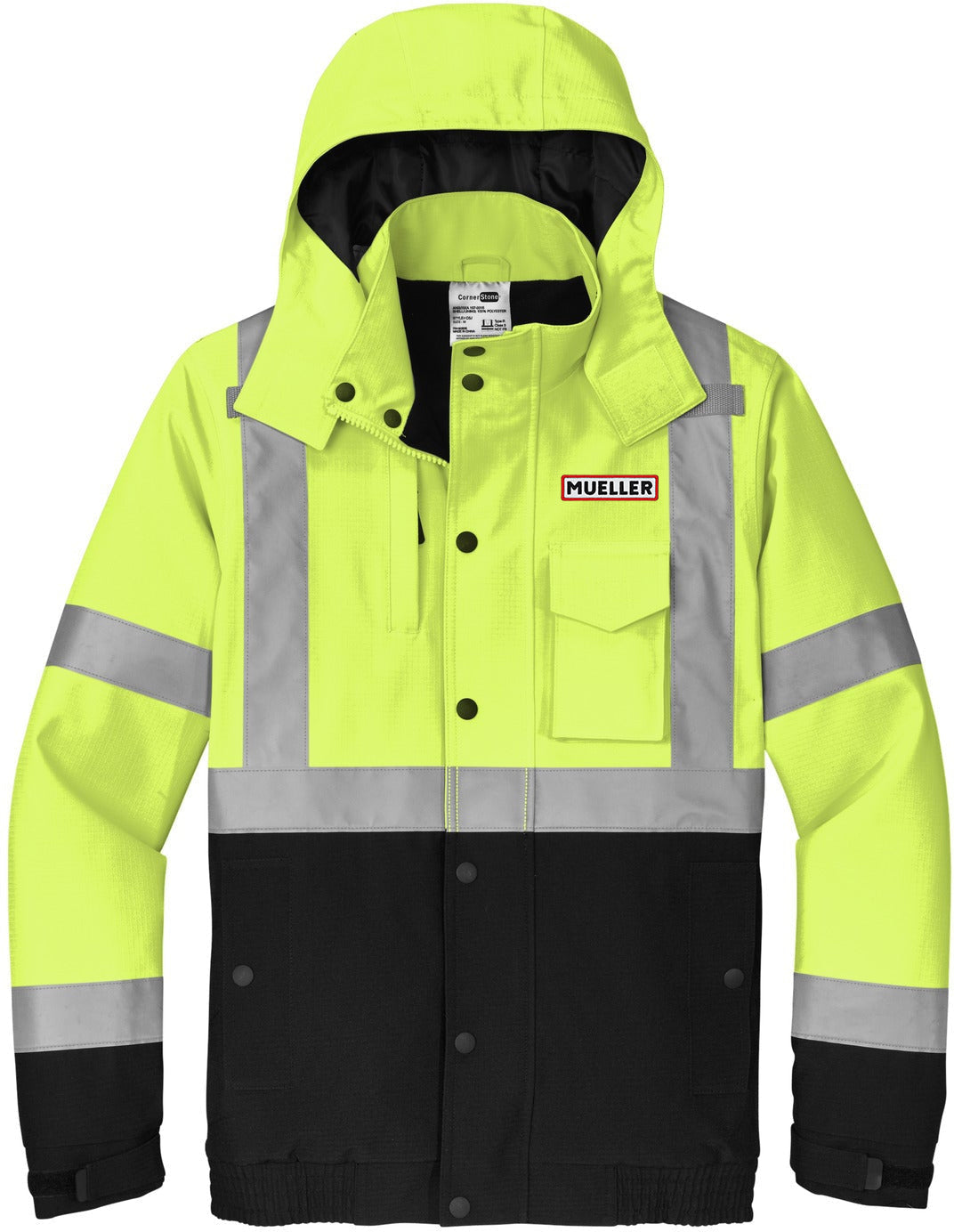 CornerStone ANSI 107 Class 3: The Ultimate Waterproof Insulated Ripstop Bomber Jacket