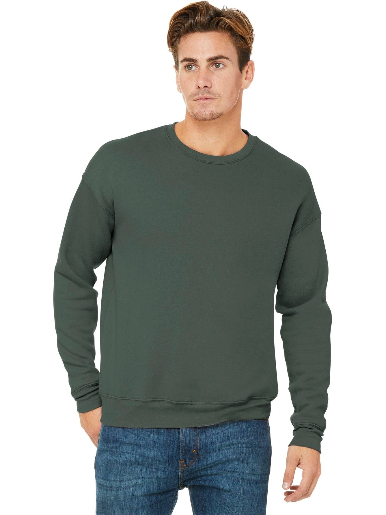 Bella+Canvas Sponge Fleece Drop Shoulder Men's Sweatshirt - A Must - Have!