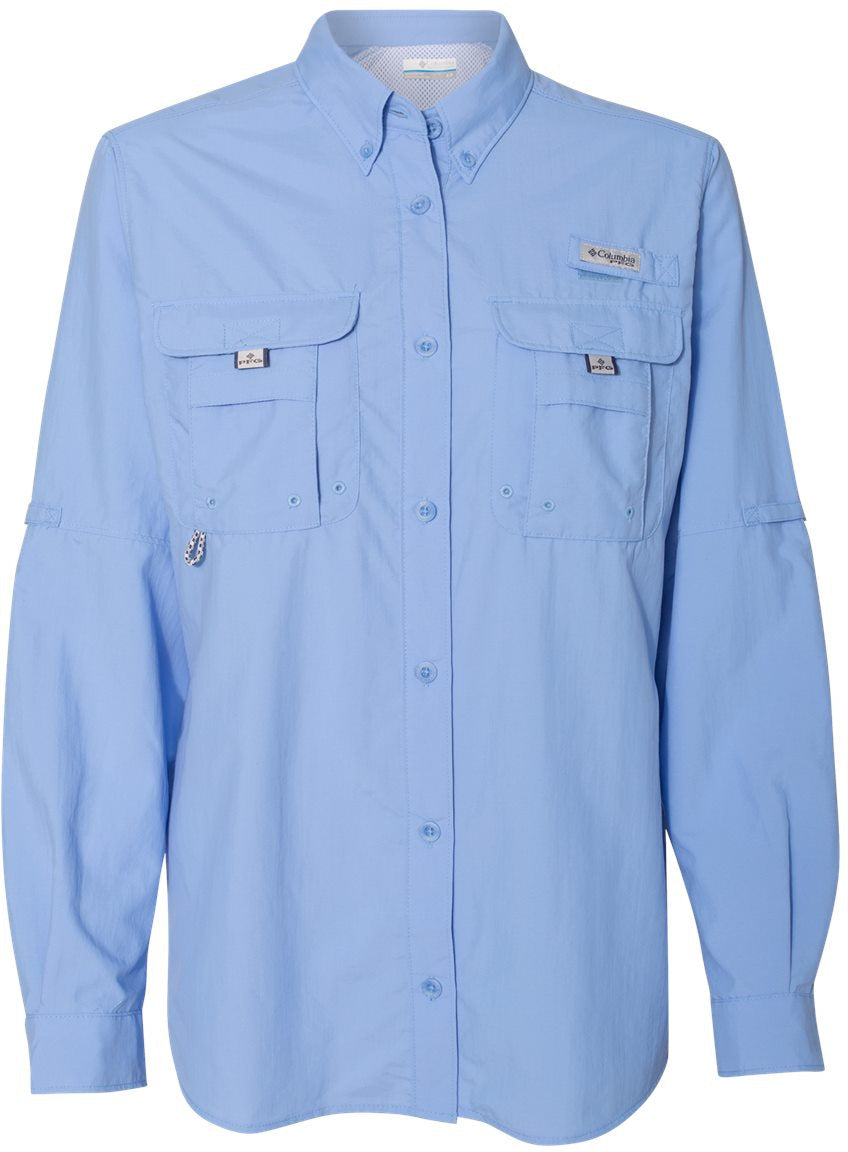 Columbia Ladies' PFG Bahama Long Sleeve Advertising Shirt