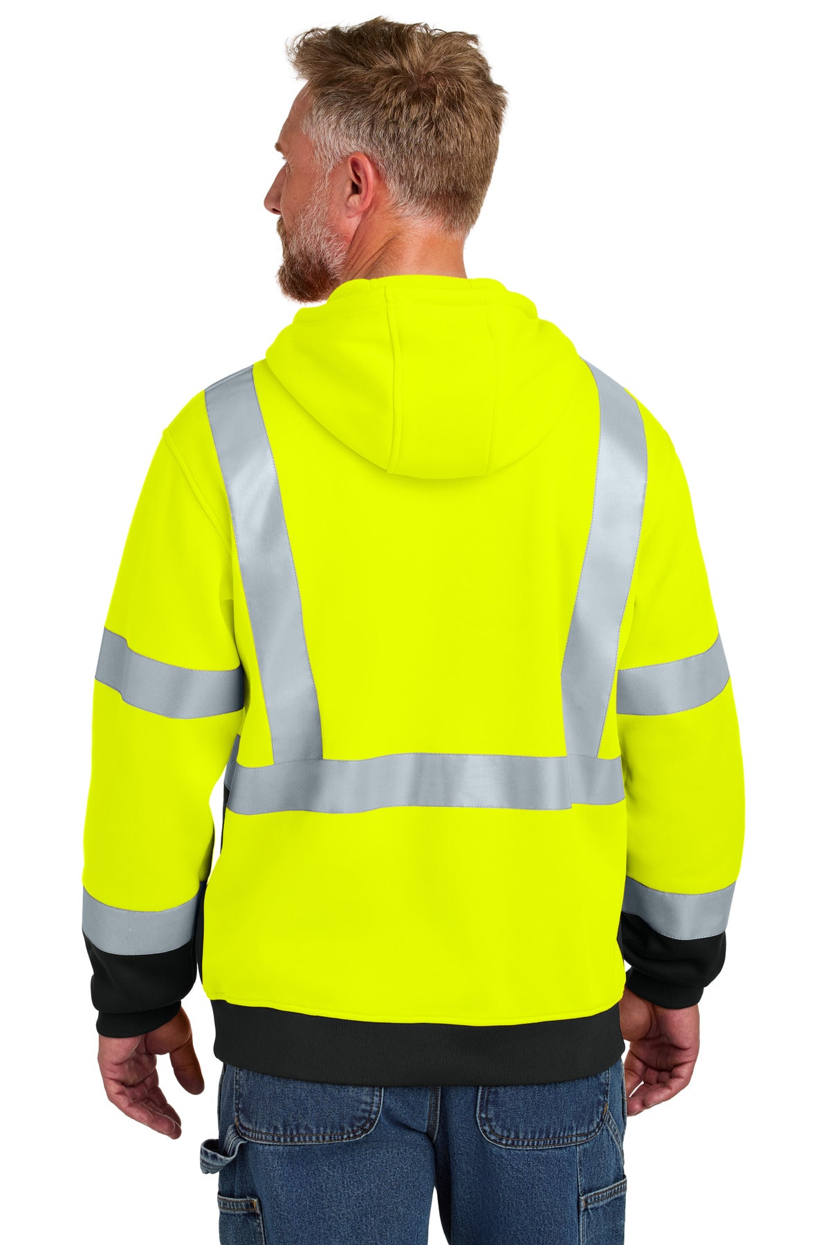 CornerStone ANSI 107 Class 3 Heavy-Duty Fleece Pullover Hoodie: Your Ultimate Visibility Gear