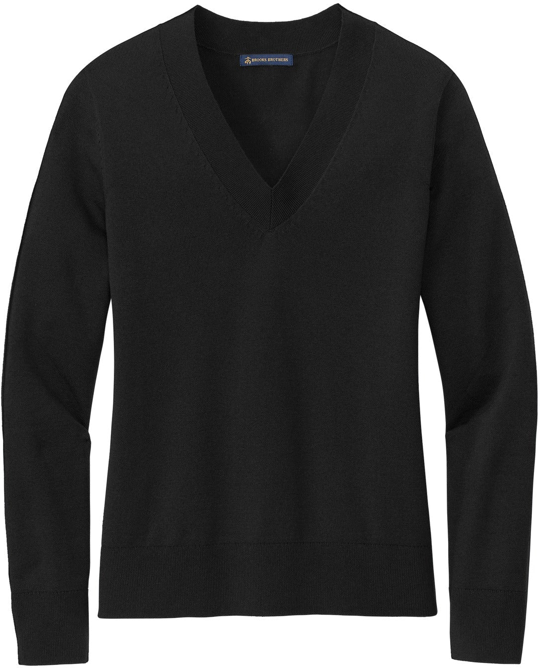 Brooks Brothers Women's Irresistible Cotton Stretch V-Neck Sweater