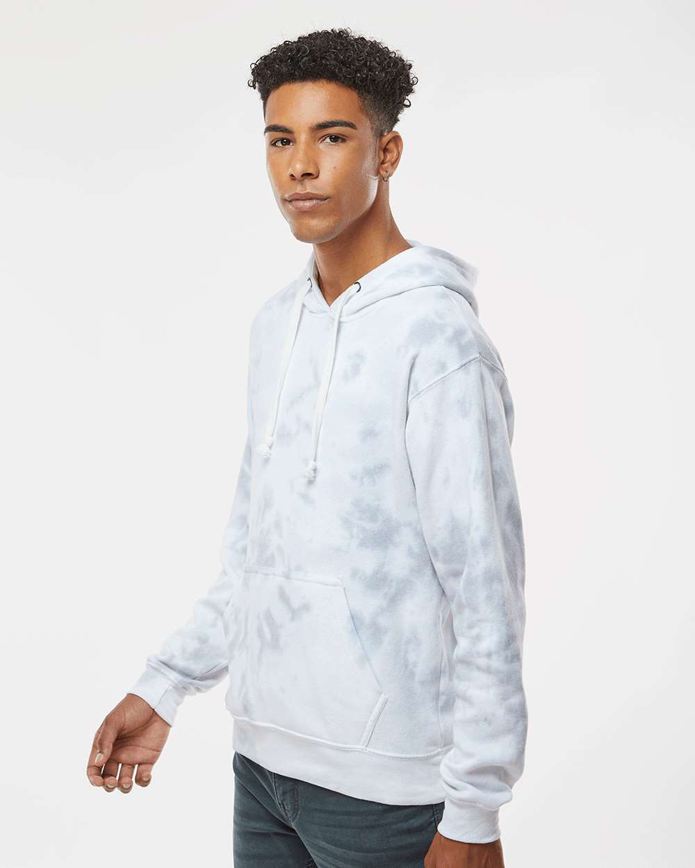 J. America's Stunning Tie - Dyed Fleece Hooded Sweatshirt