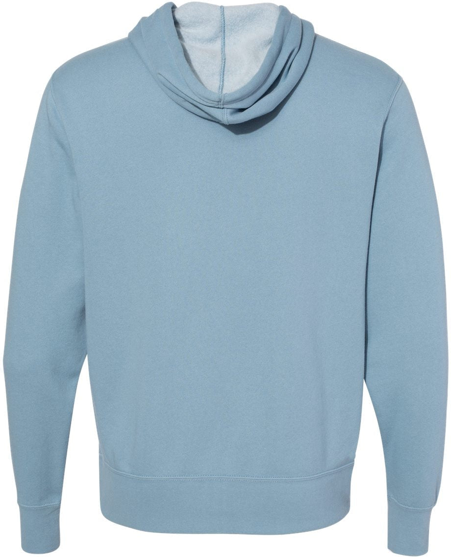 Independent Trading Co. Stylish Lightweight Full-Zip Hooded Sweatshirt