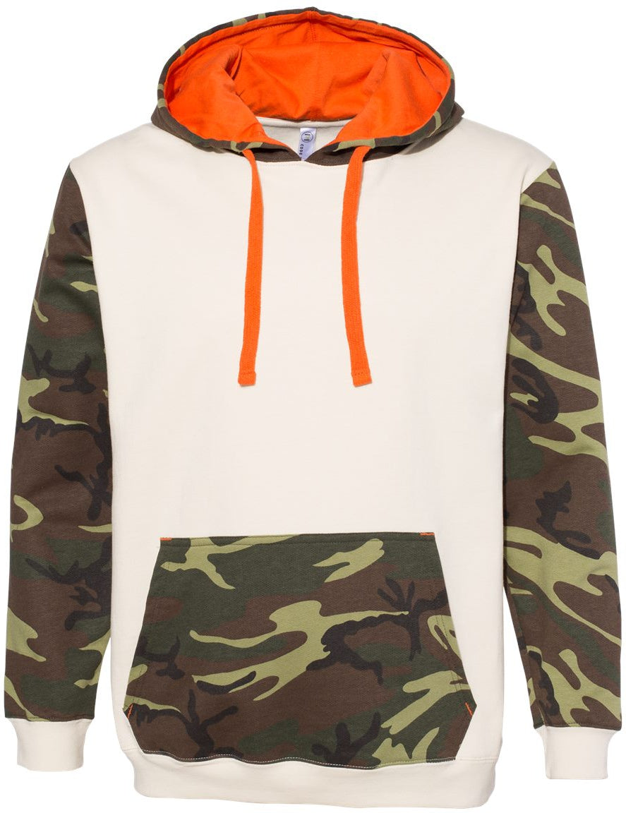 Code Five Fashionable Camo Hooded Sweatshirt - A Must - Have!
