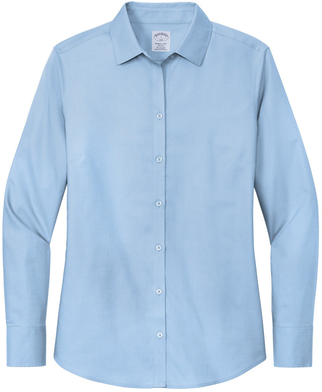 Brooks Brothers Stylish Ladies Wrinkle-Free Stretch Nailhead Shirt