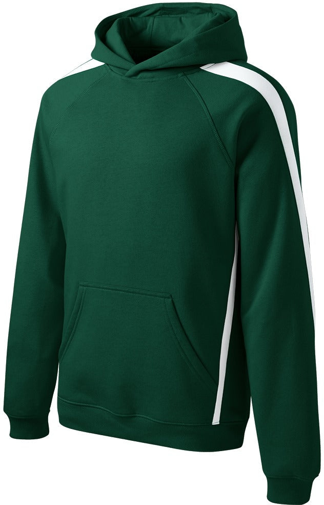 Don't Miss Out! Sport-Tek Sleeve Stripe Pullover Hooded Sweatshirt on Closeout