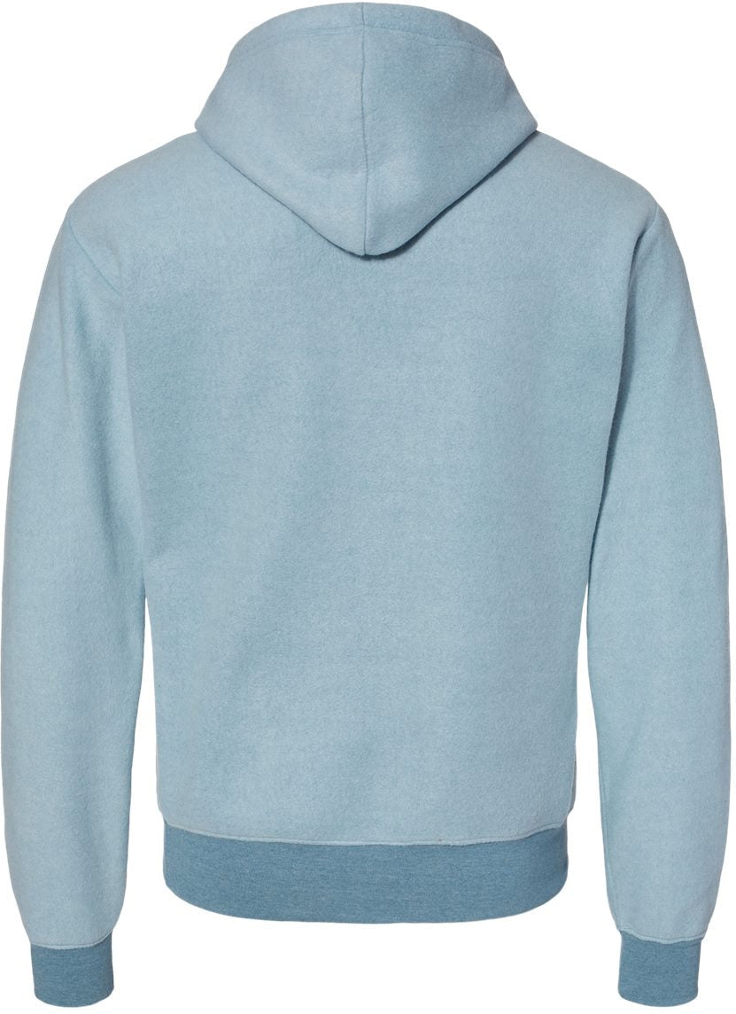 J. America's Irresistible Flip Side Fleece Hooded Pullover
