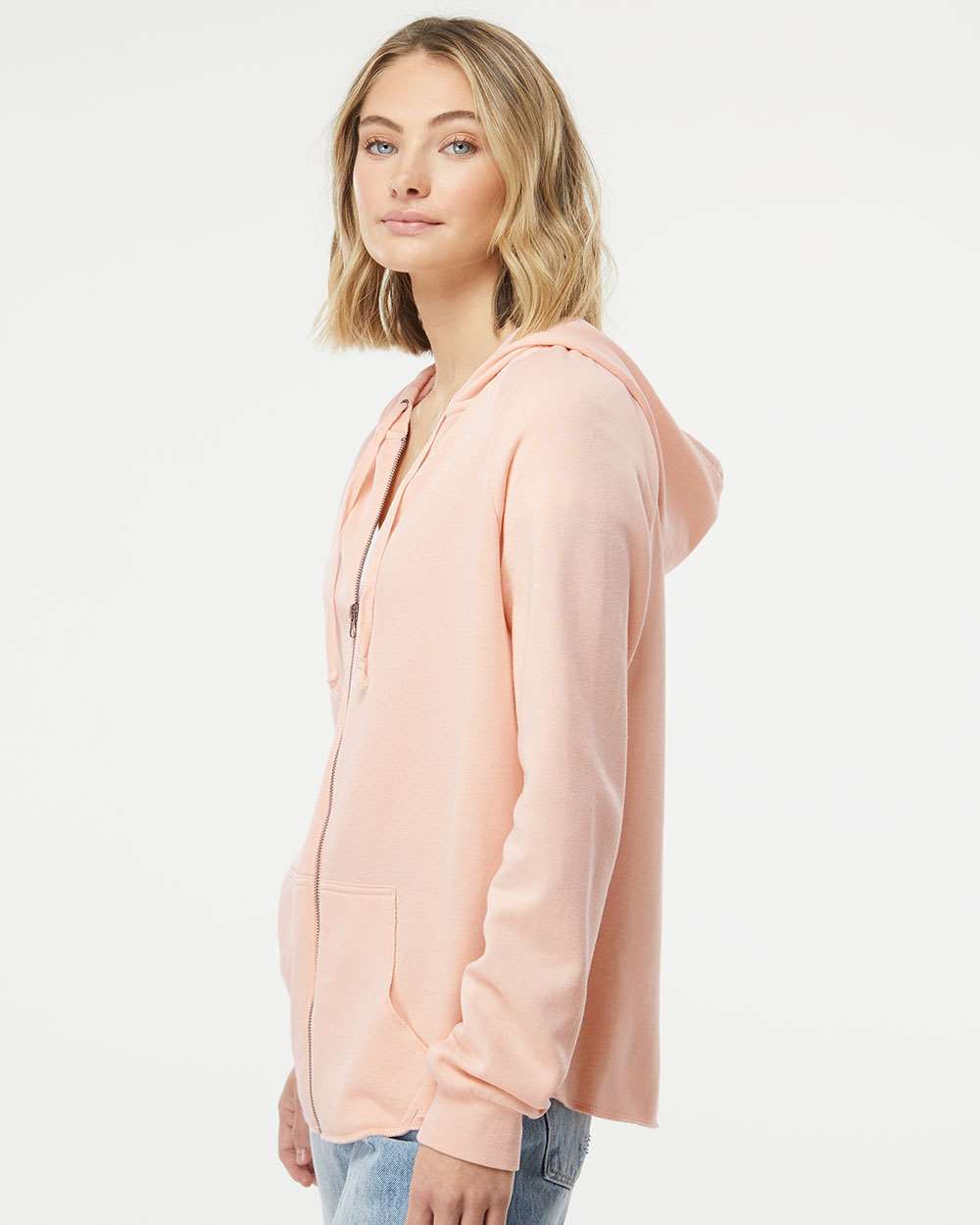 Independent Trading Co. Ladies' California Wave Wash Full-Zip Hooded Sweatshirt: A Timeless Must-Have