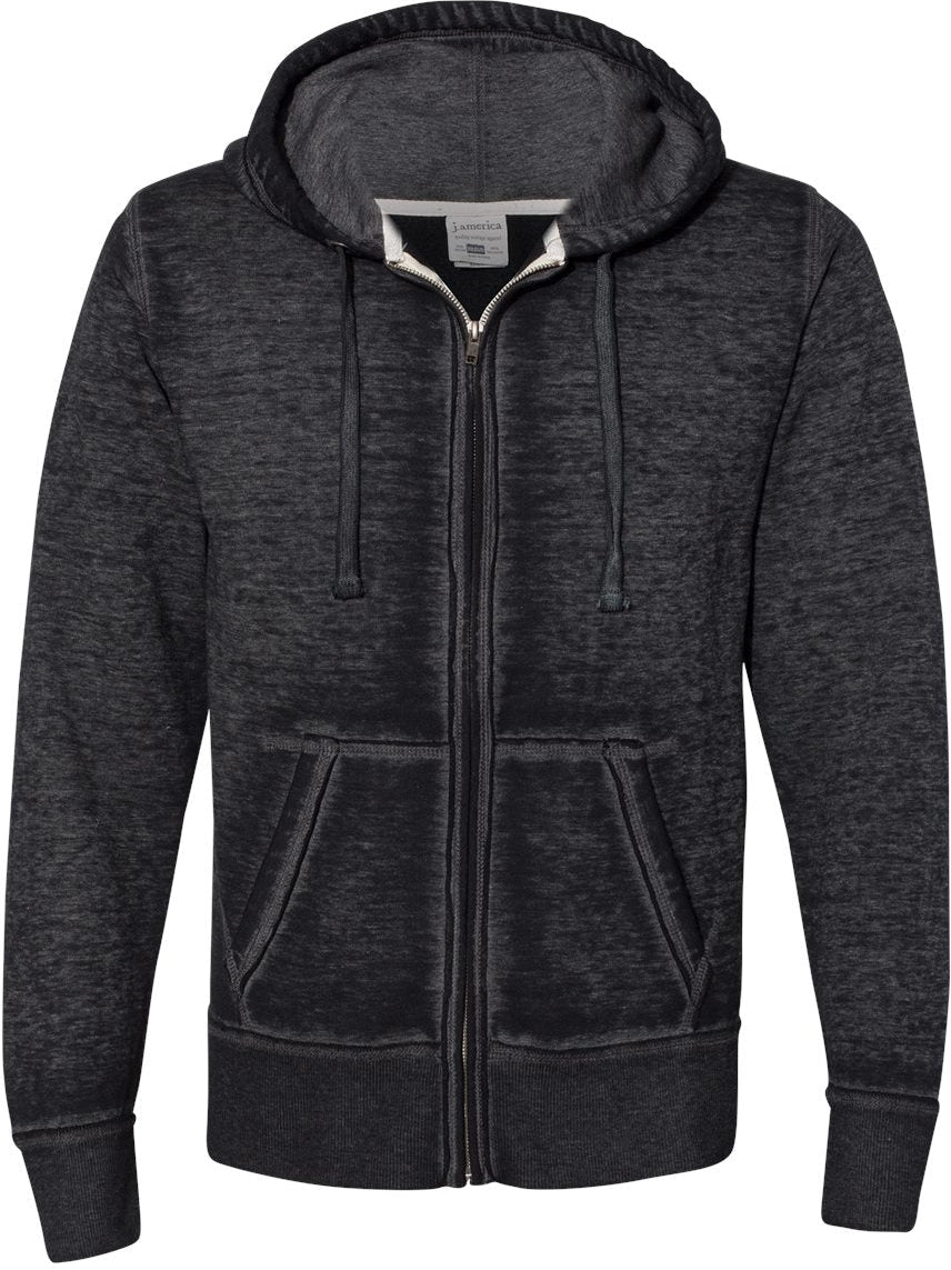 J America Vintage Zen Fleece: The Ultimate Full - Zip Hooded Sweatshirt for Men