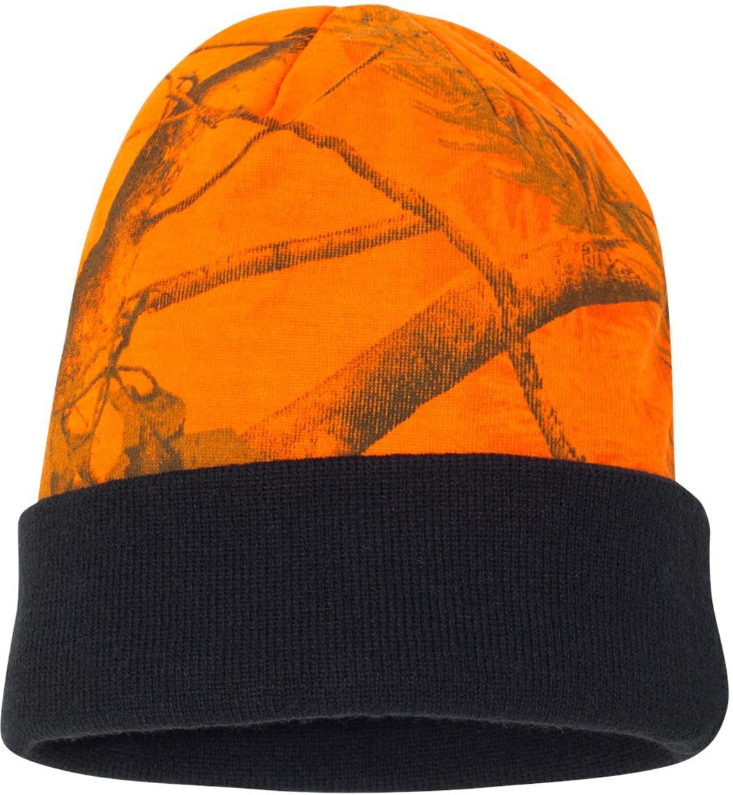 Kati 12 Camo Knit Beanie: Stylish and Comfortable Headwear
