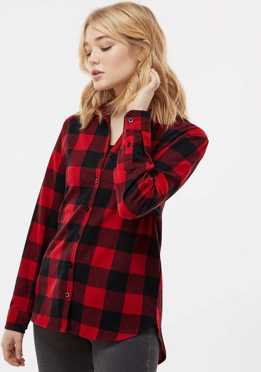 Irresistible Burnside Ladies' Boyfriend Flannel - Grab Yours Now!