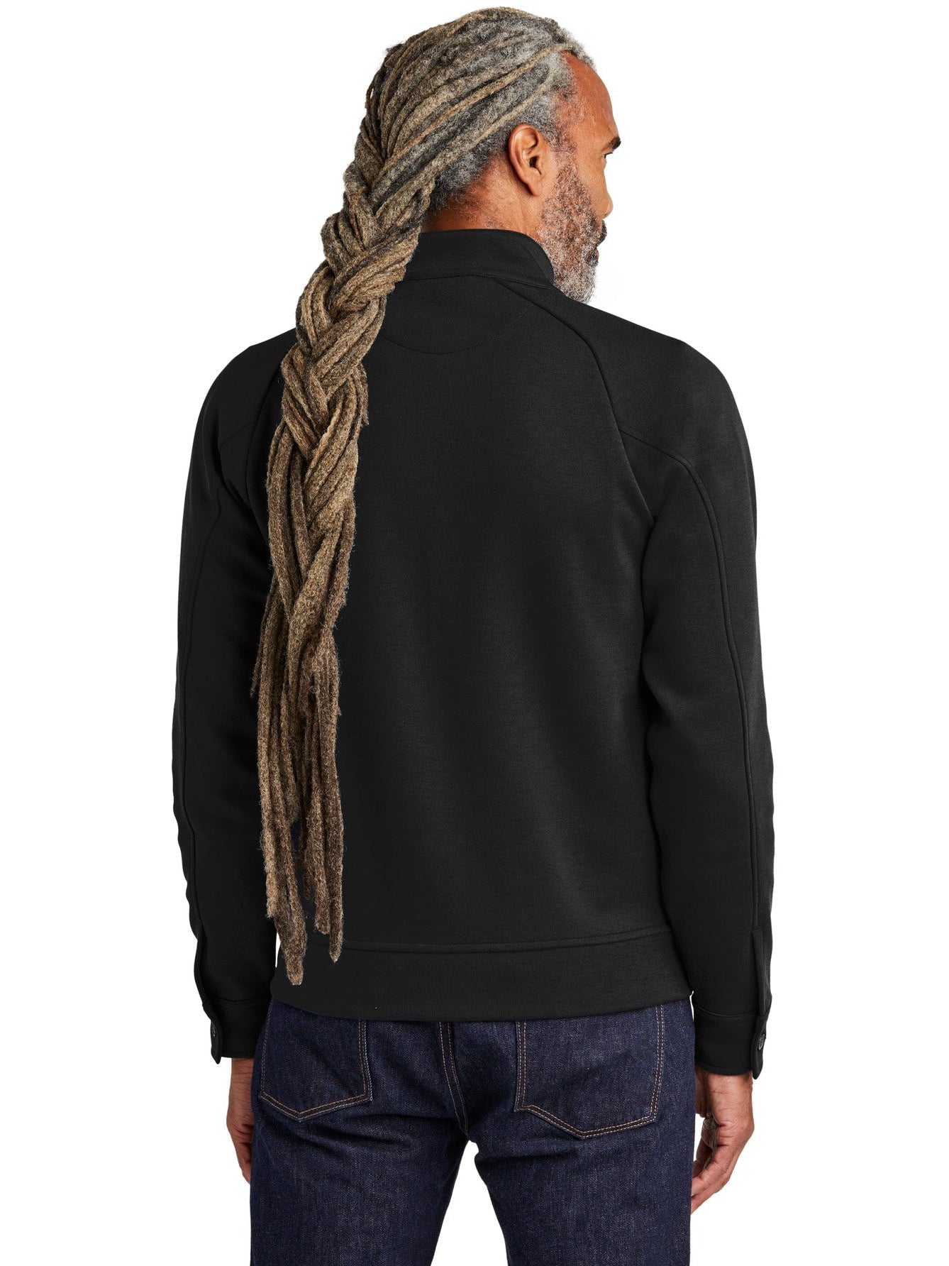 Brooks Brothers Double-Knit Full-Zip Jacket: The Epitome of Casual Cool