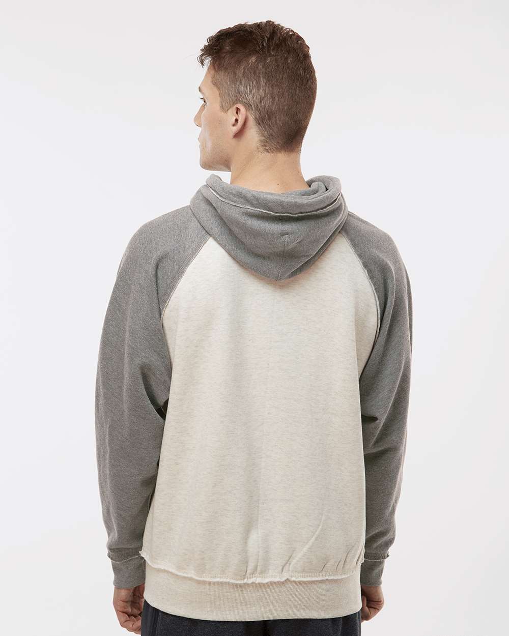 J America Vintage Heather Men's Hooded Sweatshirt - A Fashionable and Durable Choice