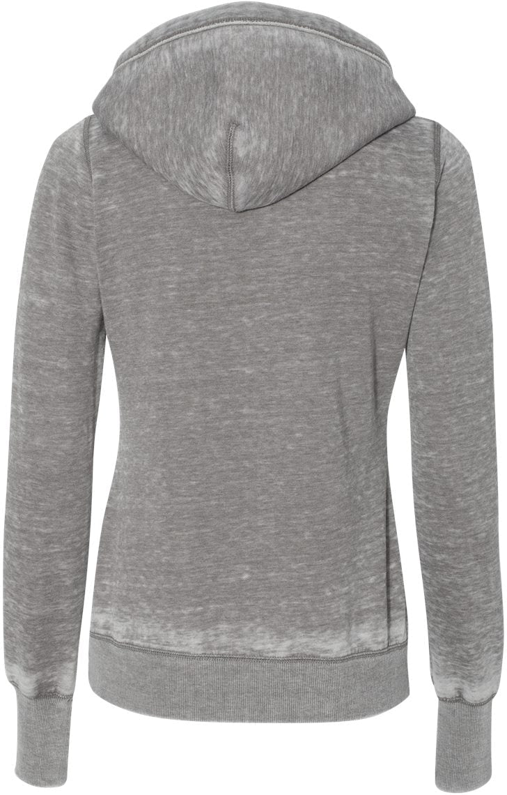 J America Ladies' Enchanting Zen Fleece Hooded Sweatshirt