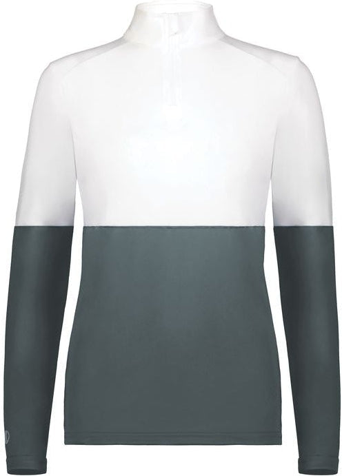 Holloway Ladies' Momentum 1/4 Zip Team Pullover - Outlet Exclusive