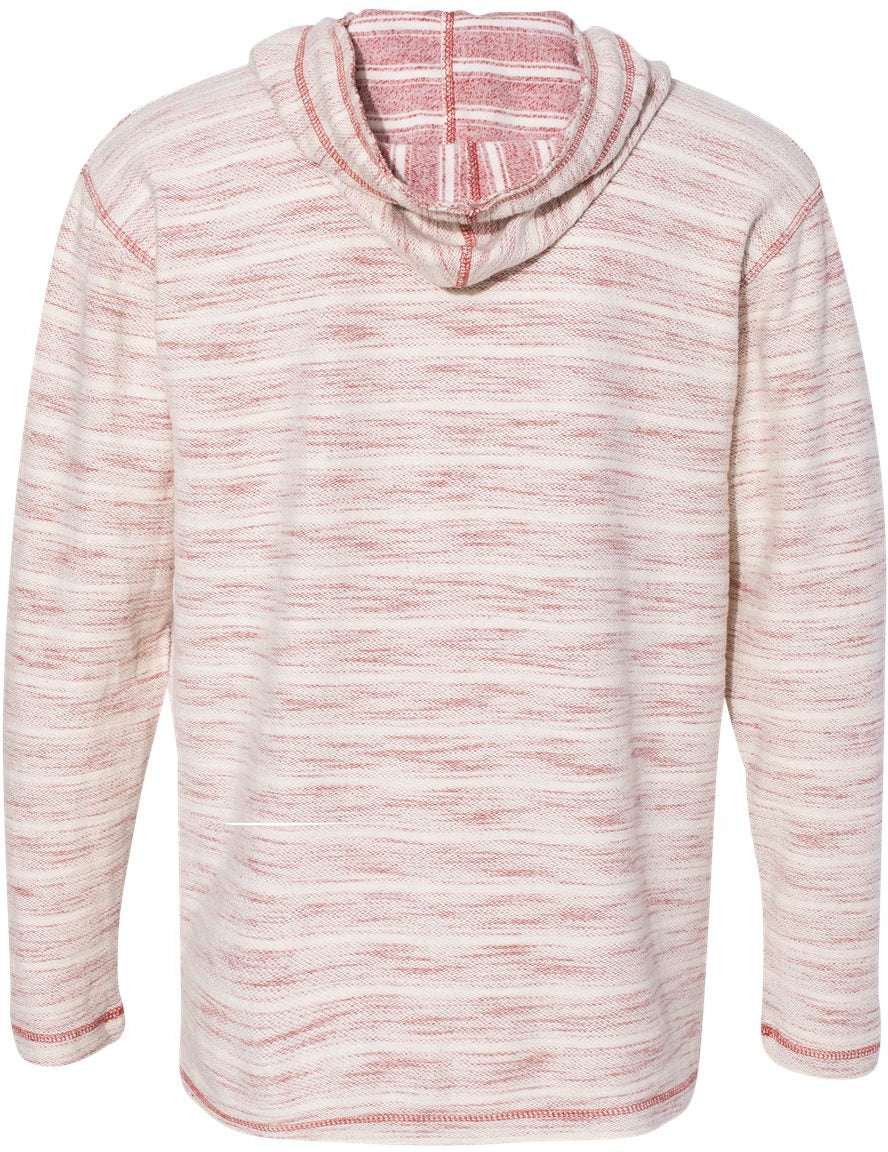 J America Baja French Terry V-Neck Hooded Pullover - The Ultimate Men's Casual Wear