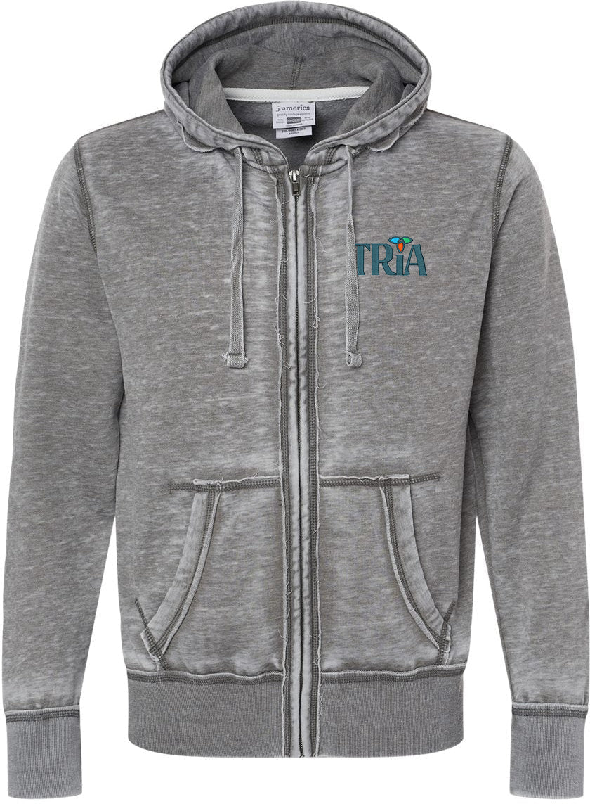 J America Vintage Zen Fleece: The Ultimate Full - Zip Hooded Sweatshirt for Men