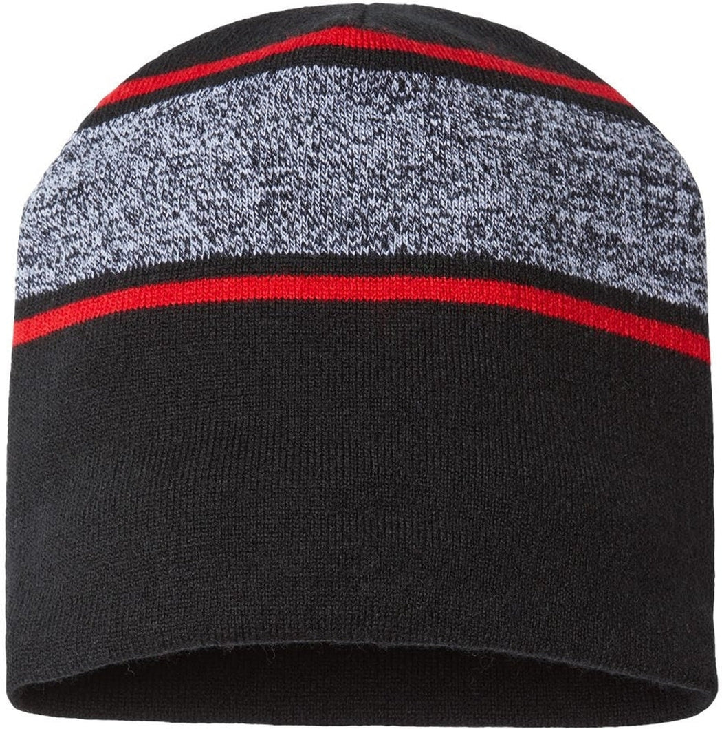 Amazing USA-Made Captain America Variegated Striped Beanie