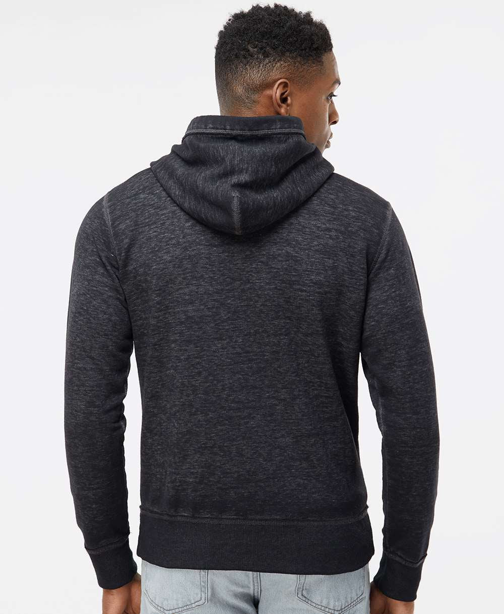 J America Vintage Zen Fleece: The Ultimate Full - Zip Hooded Sweatshirt for Men