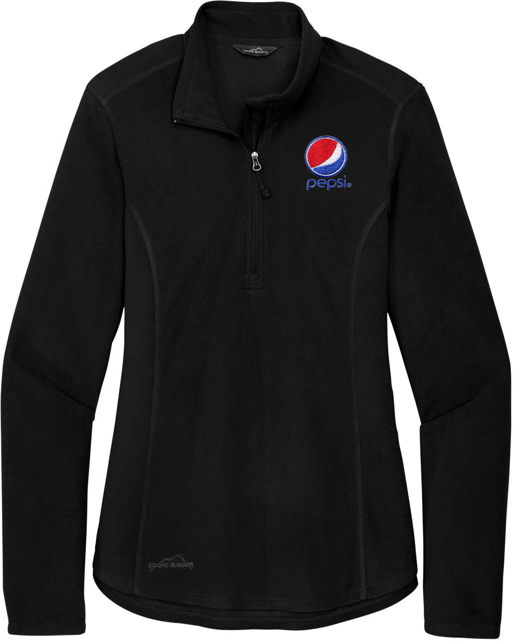 Eddie Bauer Ladies' 1/2-Zip Microfleece Jacket - The Ultimate Company Branding Piece