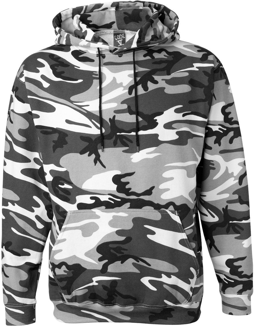 Code Five Camo Pullover Fleece Hoodie - A Must - Have for Outdoor Enthusiasts